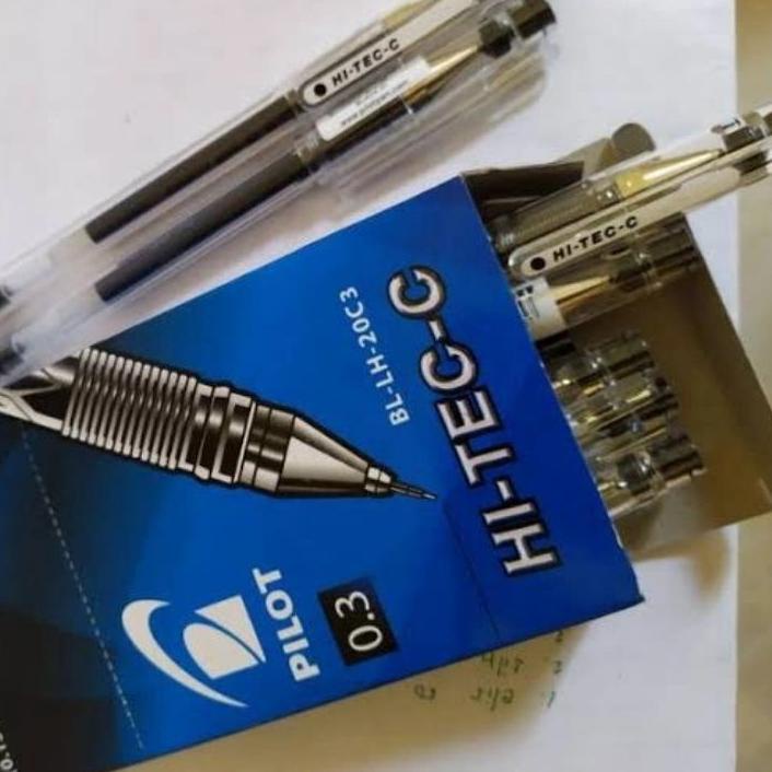 

☞☞ Pulpen Hitec Pilot 0,3 mm Hitam/Biru Hi-Tec-C Micro Fine Harga / Pcs