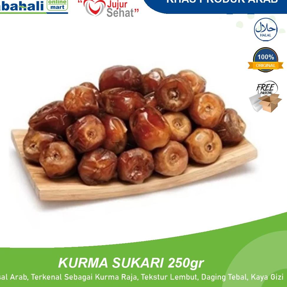 

➦ Kurma Sukari 250 gram Basah Kurma Sukkari Premium Ruthob untuk Imunitas Tubuh Oleh Oleh Haji dan Umroh ➜