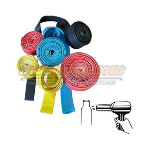 

Heatshrink Tube Solatip Bakar Size 30 Lebar Pipih 50mm 50m Shrink-Well