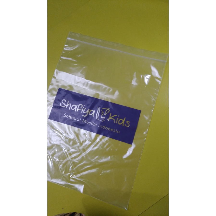 Plastik Klip Bening 30x40 / Custom Sablon / Plastik Custom