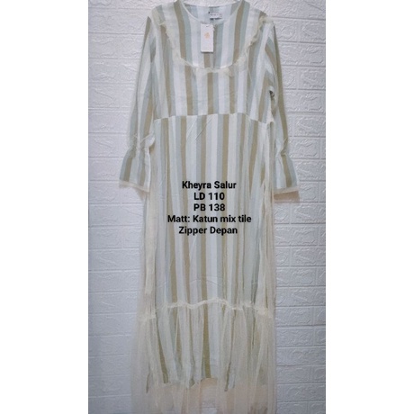 Gamis Kheyra Salur