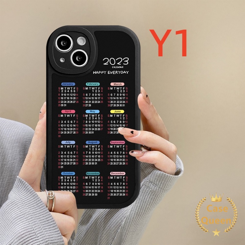 REDMI Casing Case Untuk Redmi10 10A 10C 9A 9C NFC 9T 9 Note 9 8 10 11 11Pro Plus 11s 10s 10Pro 9Pro 9s 8Pro Mi 12 11 Lite 11T Pro PO CO M3 X3 NFC Couple 2023kalender Phone Soft Sarung Belakang TPU