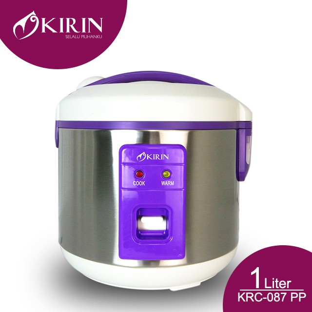 Rice Cooker Magic com Kirin 1 Liter KRC-087 Penanak Nasi