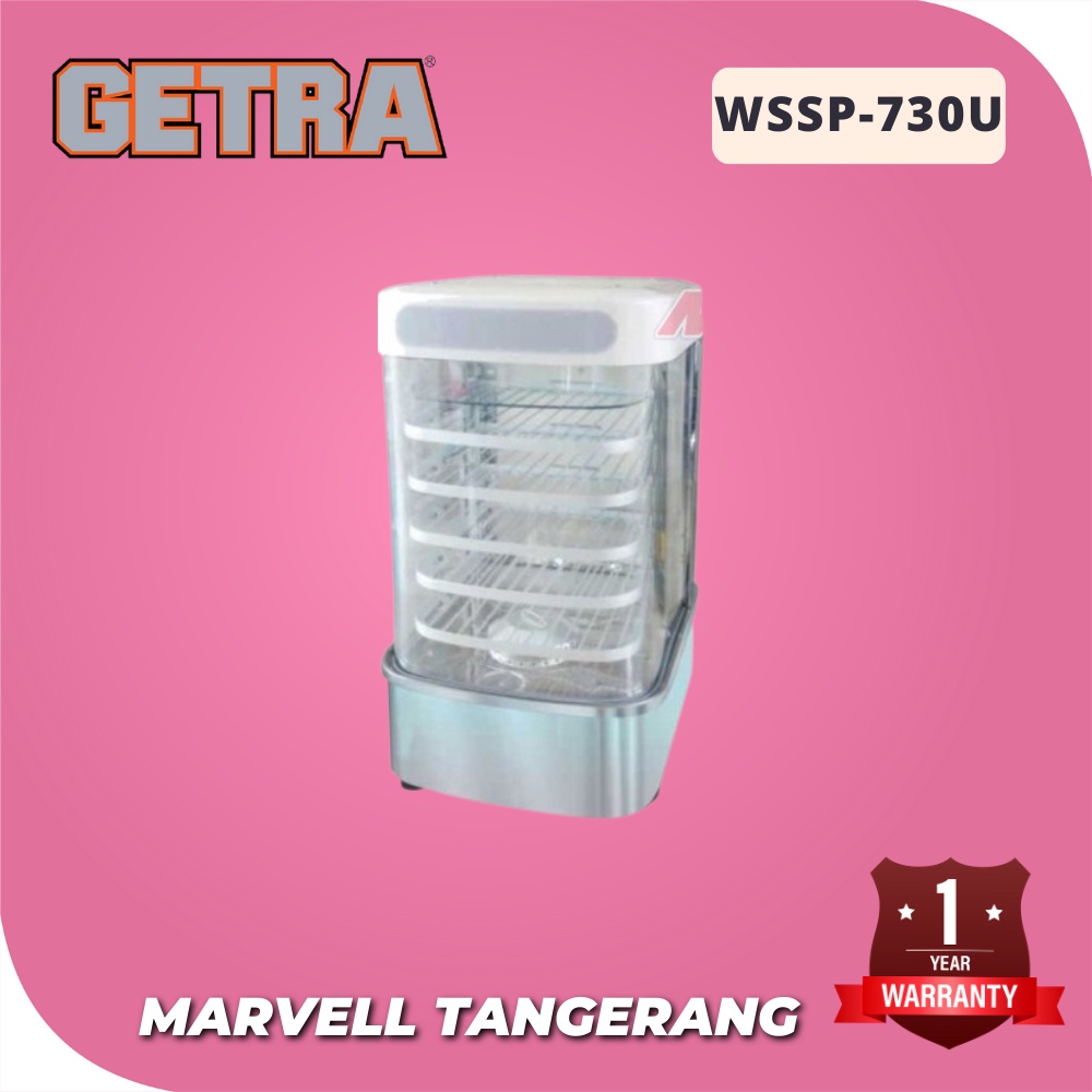 BAKPAO STEAMER GETRA WSSP730U MESIN PENGUKUS PEMANAS BAKPAO DIM SUM