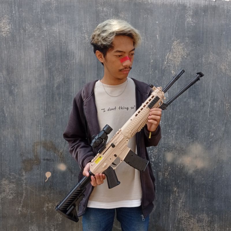 Mainan Kokang SNI DCOBRA M790 SIG TAN - STANDART ORIGINAL TOYS