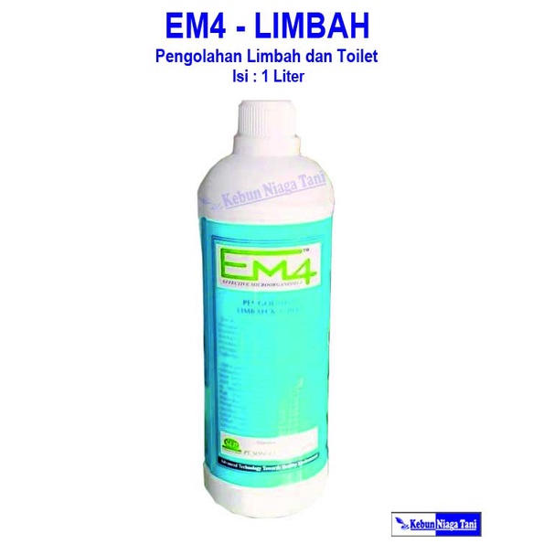 EM4 toilet - EM4 limbah dan toilet - 1 liter