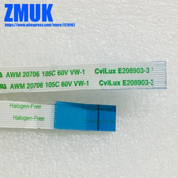 Cvilux E208903-3 Awm 20706 105C 60V Vw-1 Flex Ribbon Clickpad Cable As