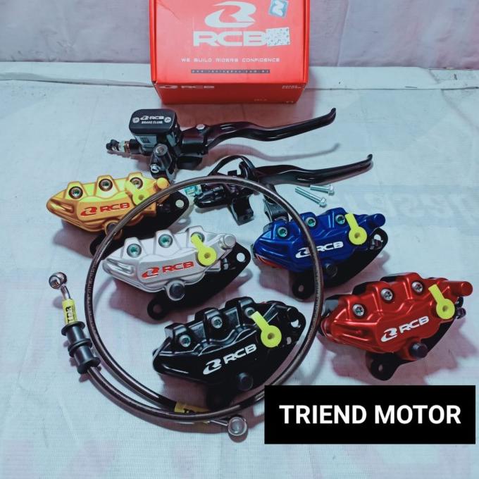 Paketan Master Rem Kanan Kiri RCB Kaliper Depan RCB Jupiter z Old F1zr