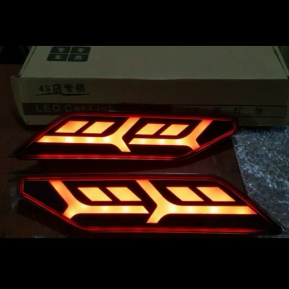 Lampu Led Bumper Belakang Pajero 2021-2022Up Reflektor Pajero