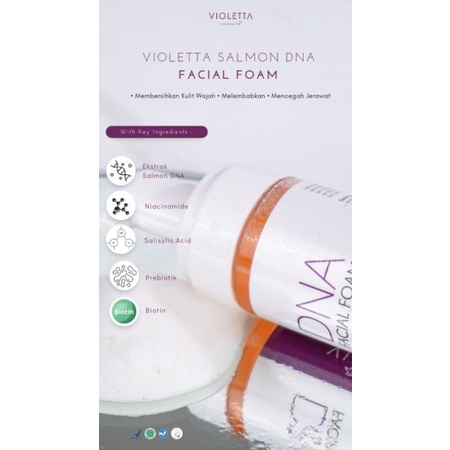 SALMON DNA FACIAL FOAM dr.SORAYA DEVI SKINCARE