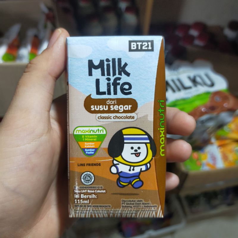 

milk life susu segar classic chocolate
