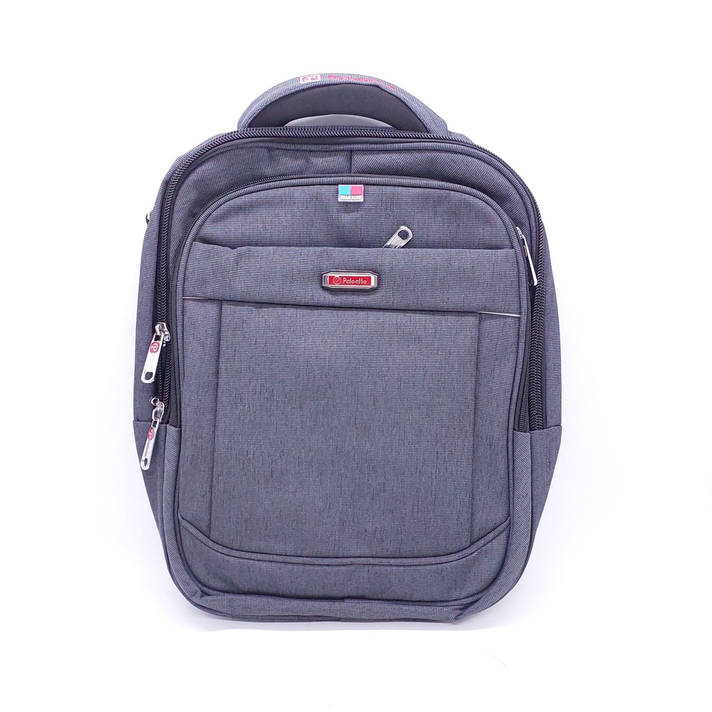 Tas Palo Alto 2 fungsi bahan Kanvas Jeans 16 INCHI MURAH BARU ORIGINAL / Tas Laptop Palo Alto + Tali Selempang KANVAS JEANS MURAH / Tas Kerja Laptop Palo Alto 16&quot; MURAH ORIGINAL / Tas Sekolah Palo ALTO SD SMP SMA ORI MURAH BARU / Ransel Laptop Palo ALTO