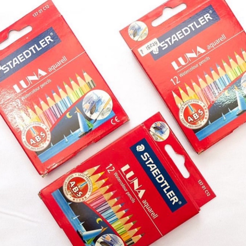 

STARDTLER Luna 12 Watercolour Pencils (small/pendek)