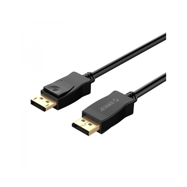 Display port to displayport cable orico 2m 4k 2k 60Hz gold for pc cpu Xd-dtdp4-20 - Kabel dp male-male 2 meter