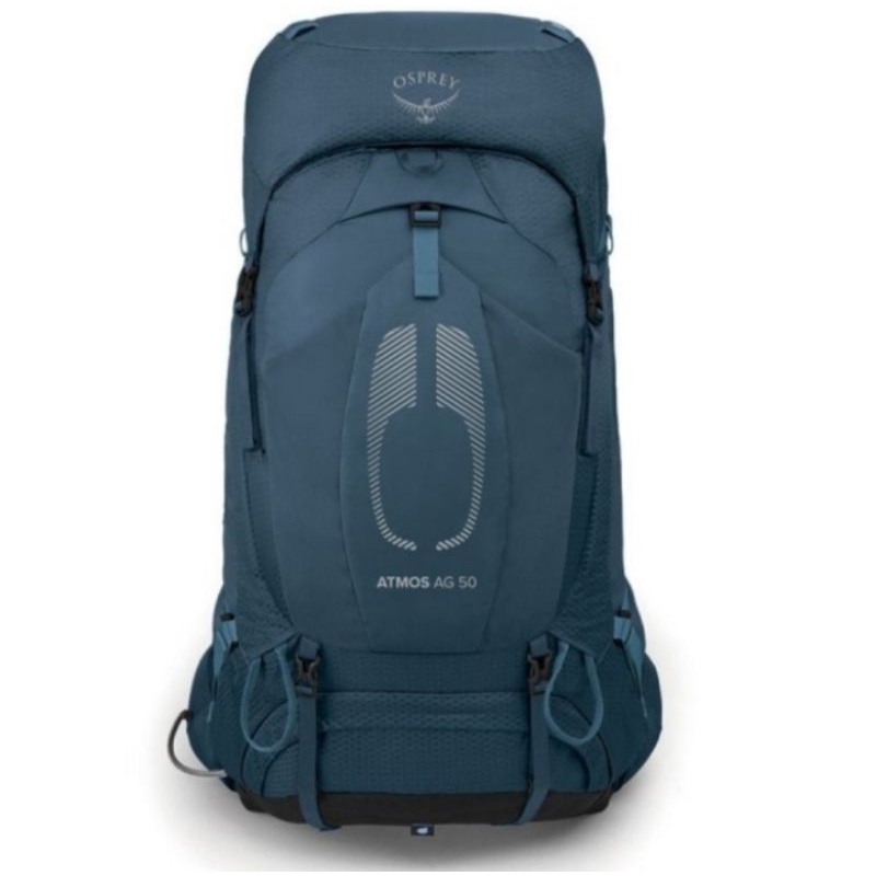 Tas Gunung / Carrier Osprey Atmos 50 S22 AG include Cover bag Original - BLUE