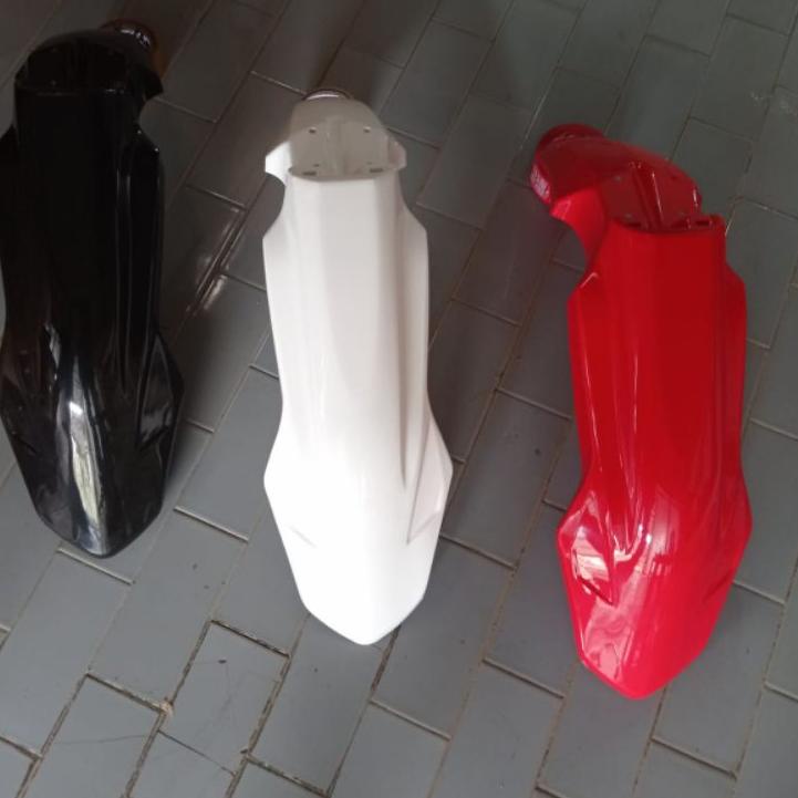 spakbor depan crf 450 terbaru dan papan plat nomer crf 450 new