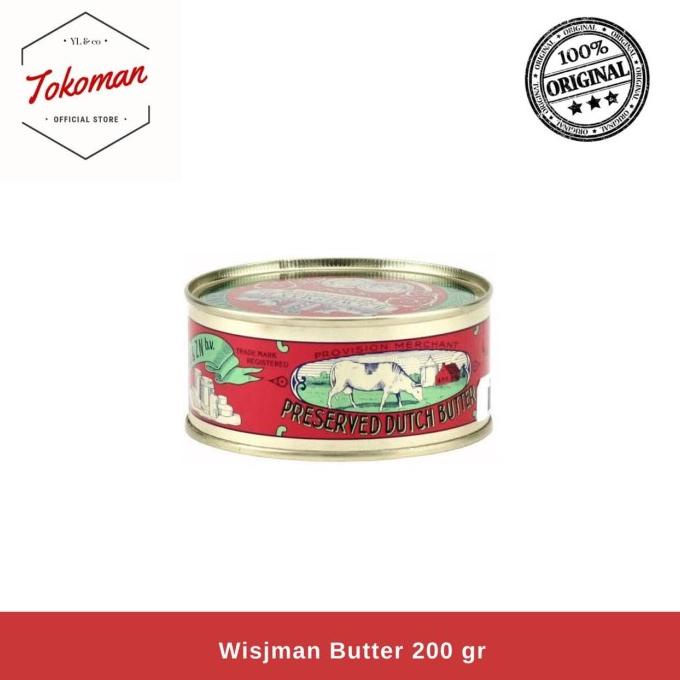 

Wijsman Butter 200 gr / Mentega TERLARIS TERPERCAYA ORIGINAL