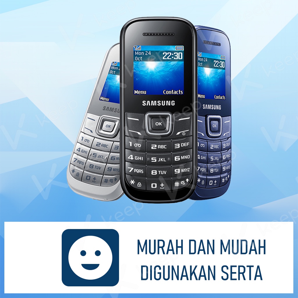 COD hp samsung GSM gt e1200/e1205  murah  baru single sim