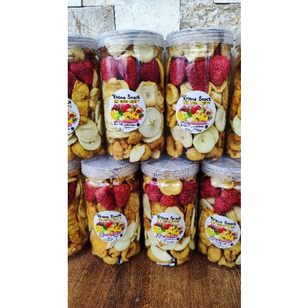 MIX FRUITY STRAWBERRY TOPLES 1000ML (1 LITER)