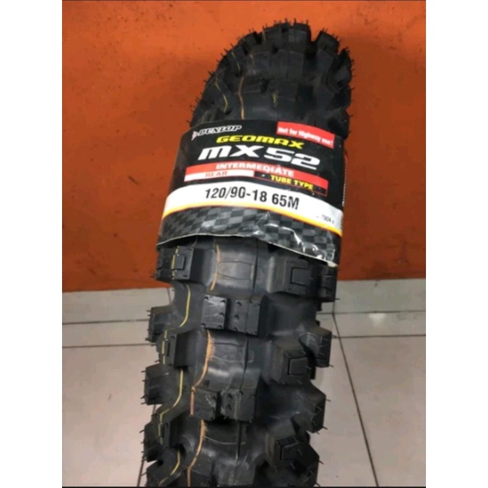 Ban Luar Dunlop Geomax Mx 52 120 90 - 18 #Original
