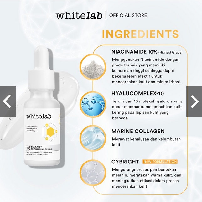 whitelab intense brightening serum 20ml/ N10-DOSE+ BRIGHTENING SERUM