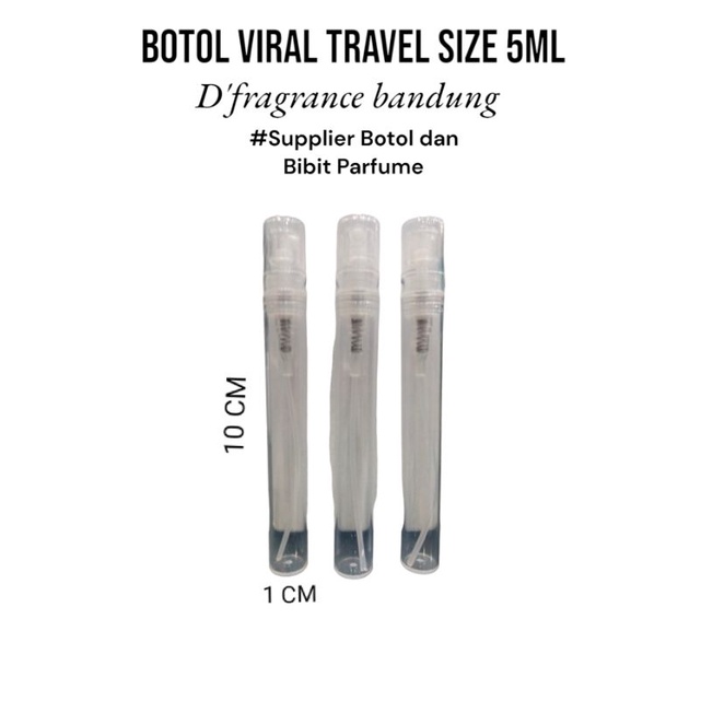 Botol Travel Size 5 ML / Botol Tester Parfum