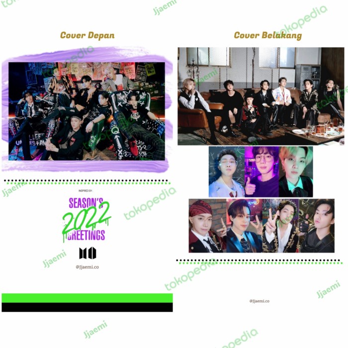 

✨NEW✨ - Kalender Meja 2022 BTS Army Limited Edition