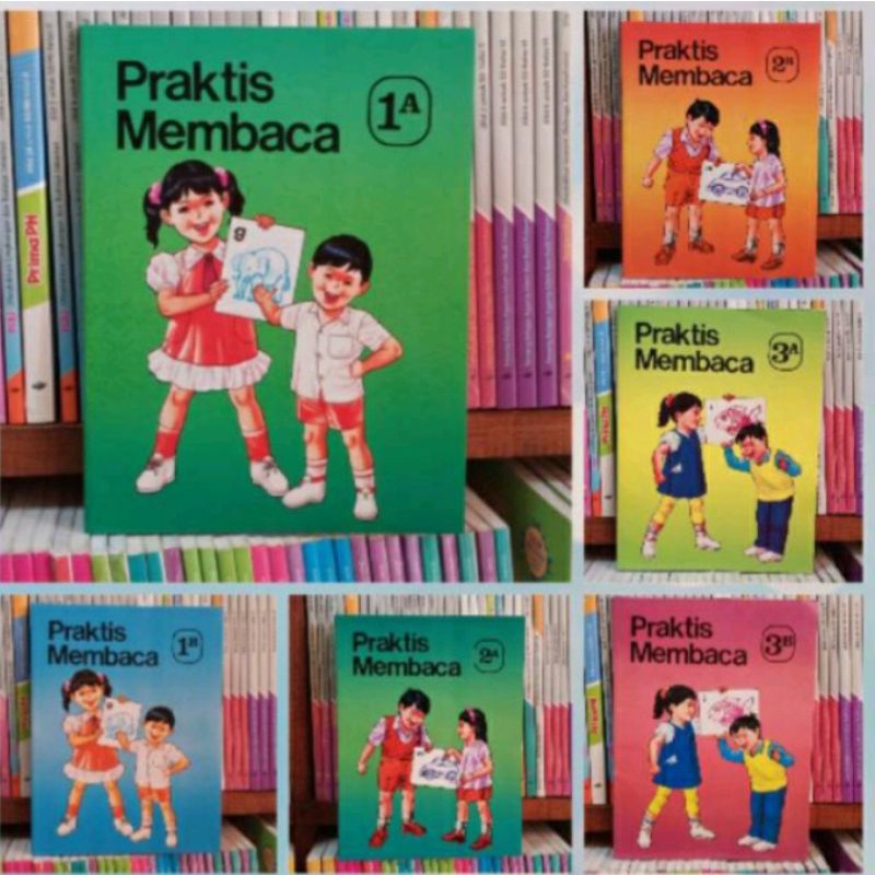 Praktis Membaca TK jilid 1A-3B