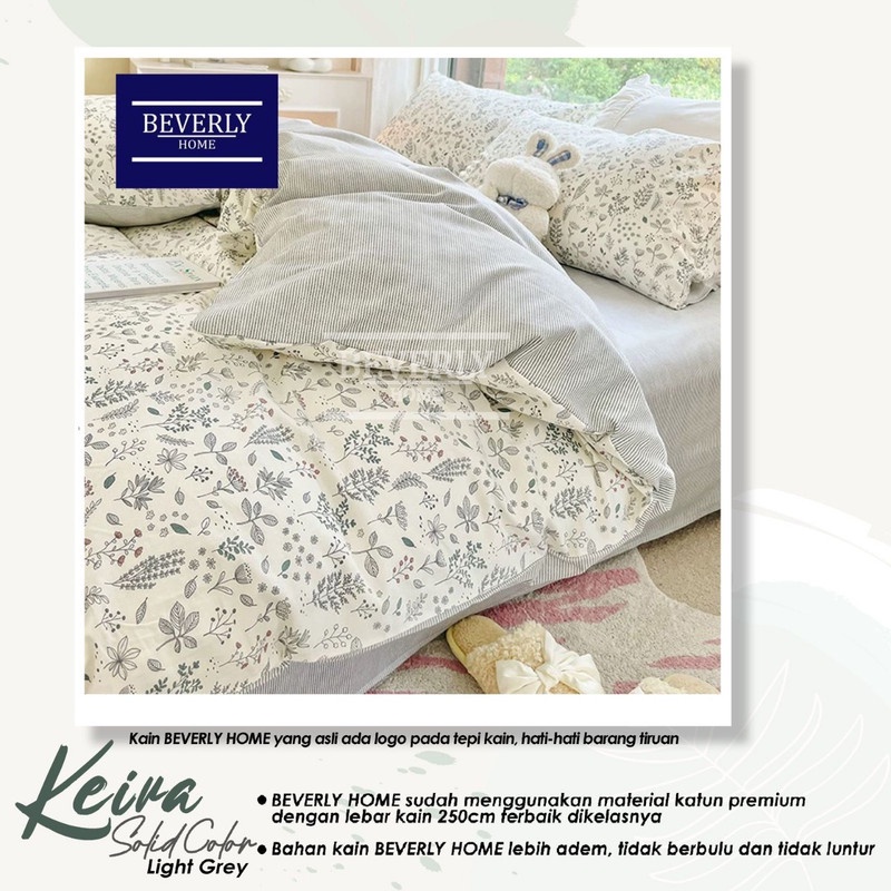 Bedcover & Sprei Premium Katun BEVERLY Motif Keira