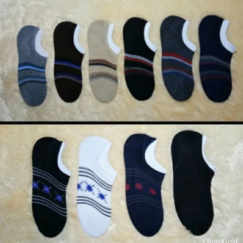 Kaos Kaki Pria Invisible Sock / Kaos Kaki Pria