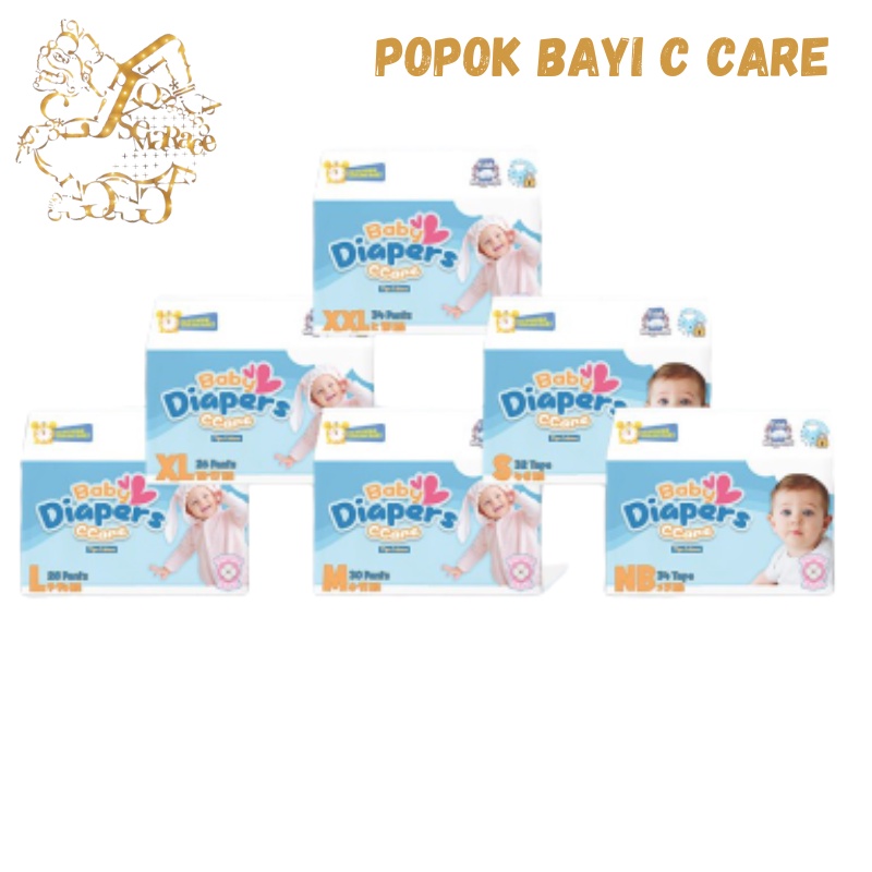 POPOK BAYI C CARE AIR DIAPERS