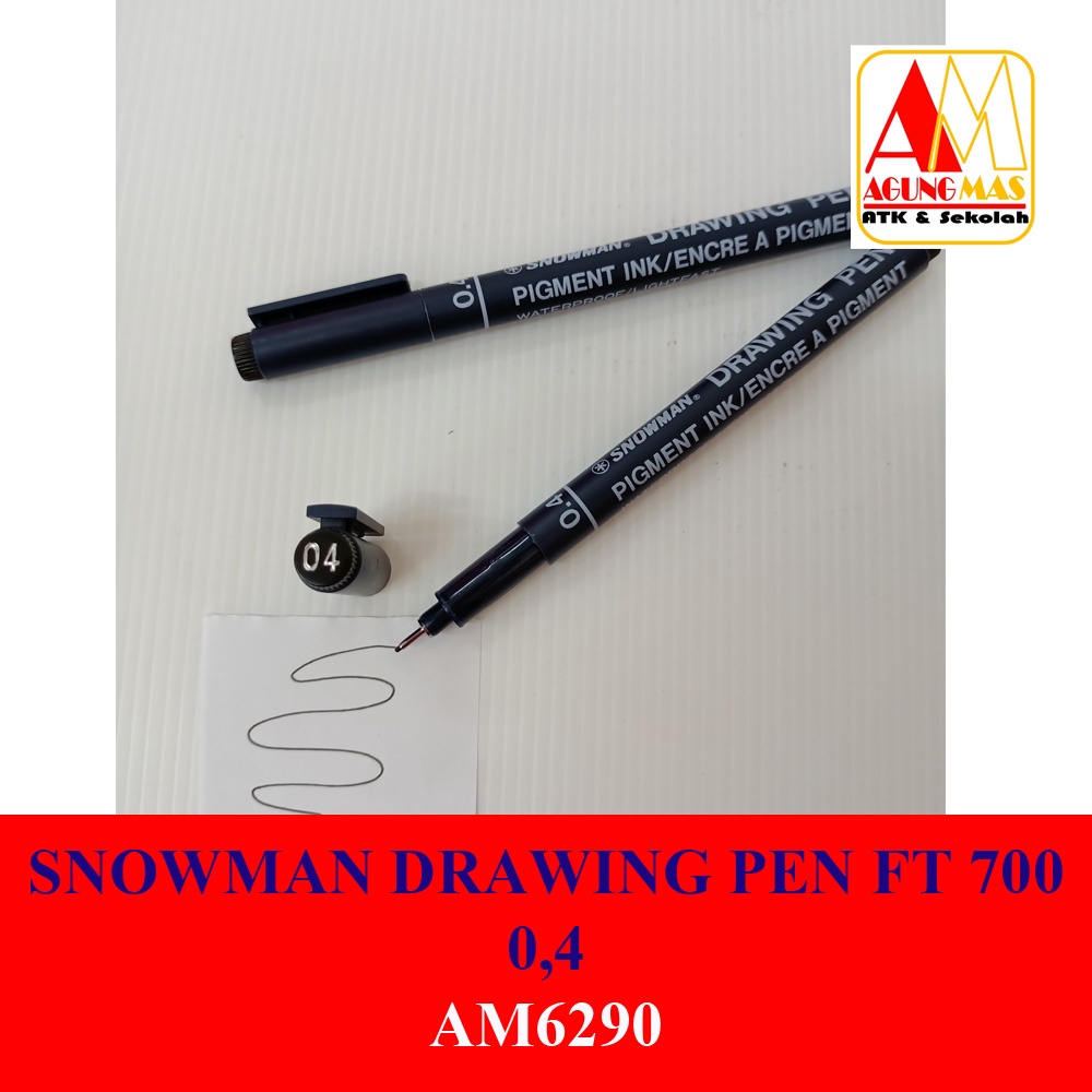 

SNOWMAN DRAWING PEN FT 700 0,4
