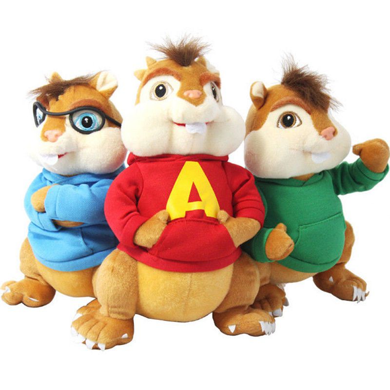 Serta Mainan Katun Alvin The Chipmunks PP Doll Tahan Lama