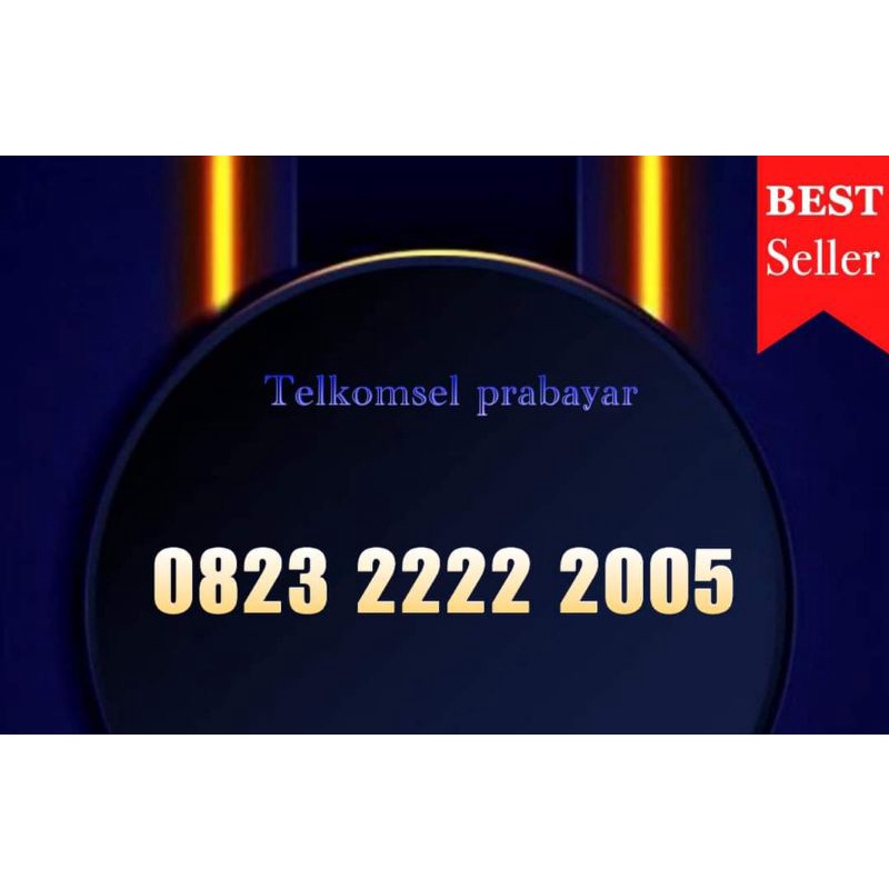 nomor cantik as tahun 0823 2222 2005