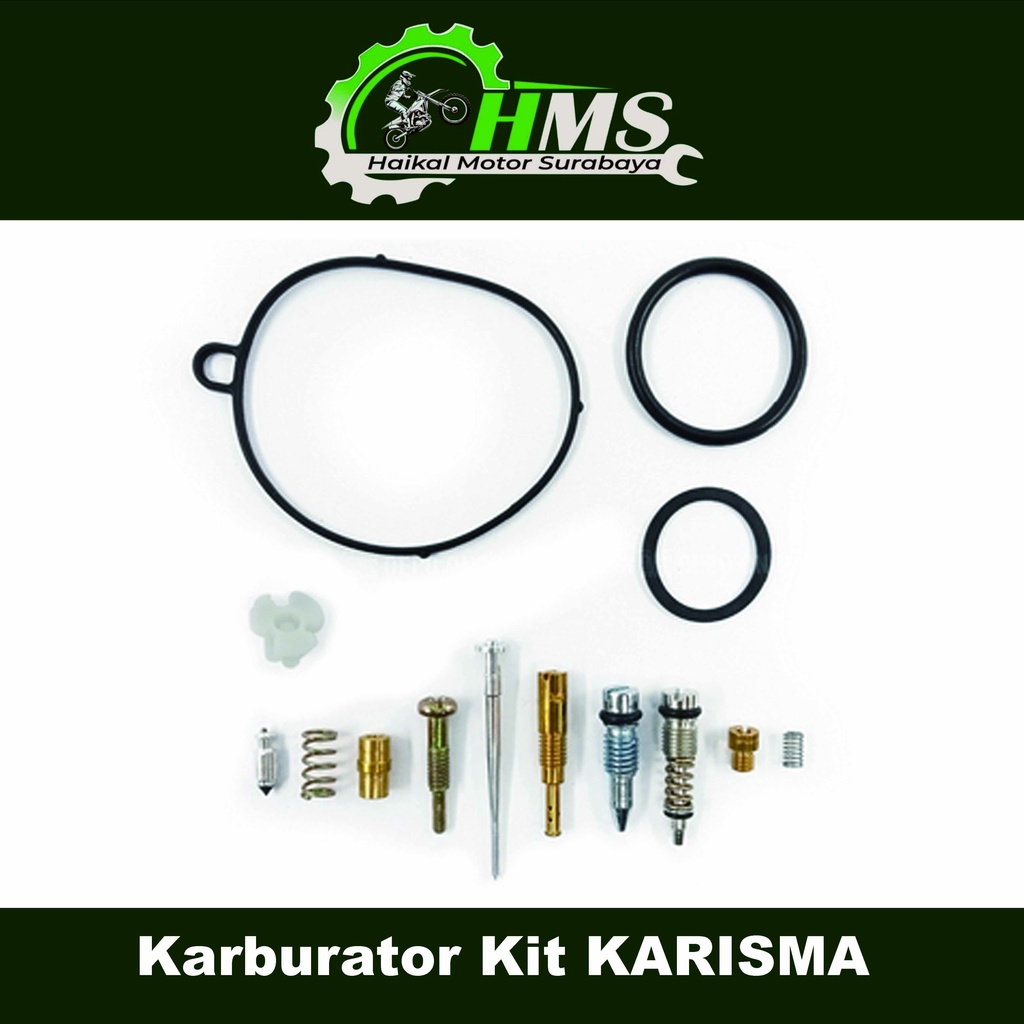 Repairkit Karburator Karisma (KAWA) Carburator Repair Kit Parkit Spuyer Karbu Assy Honda Kirana X D