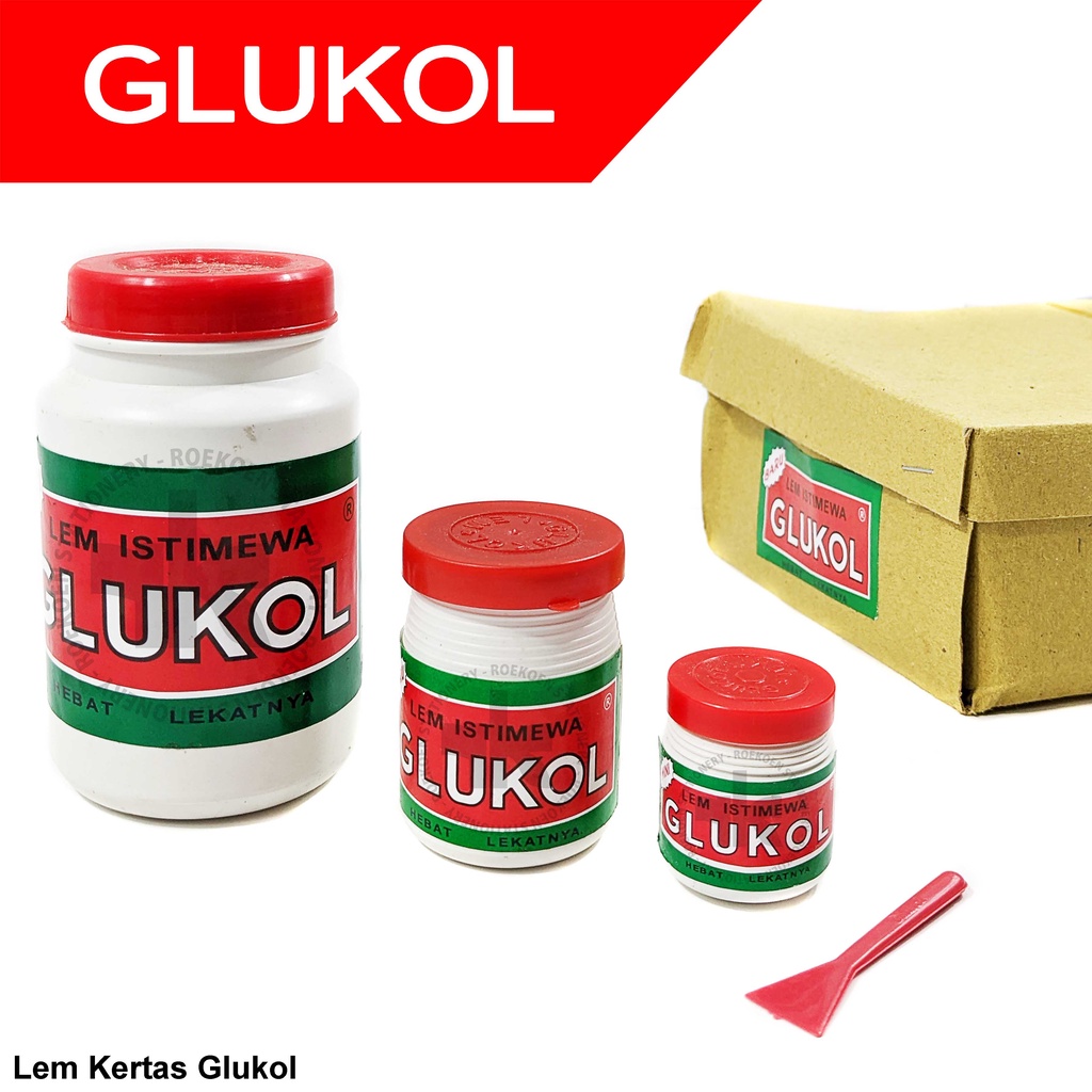 

Glukol Lem Kertas Colet Besar