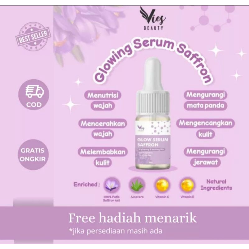 SERUM SAFFRON BY VIES / SERUM SAFFRON GLOWING