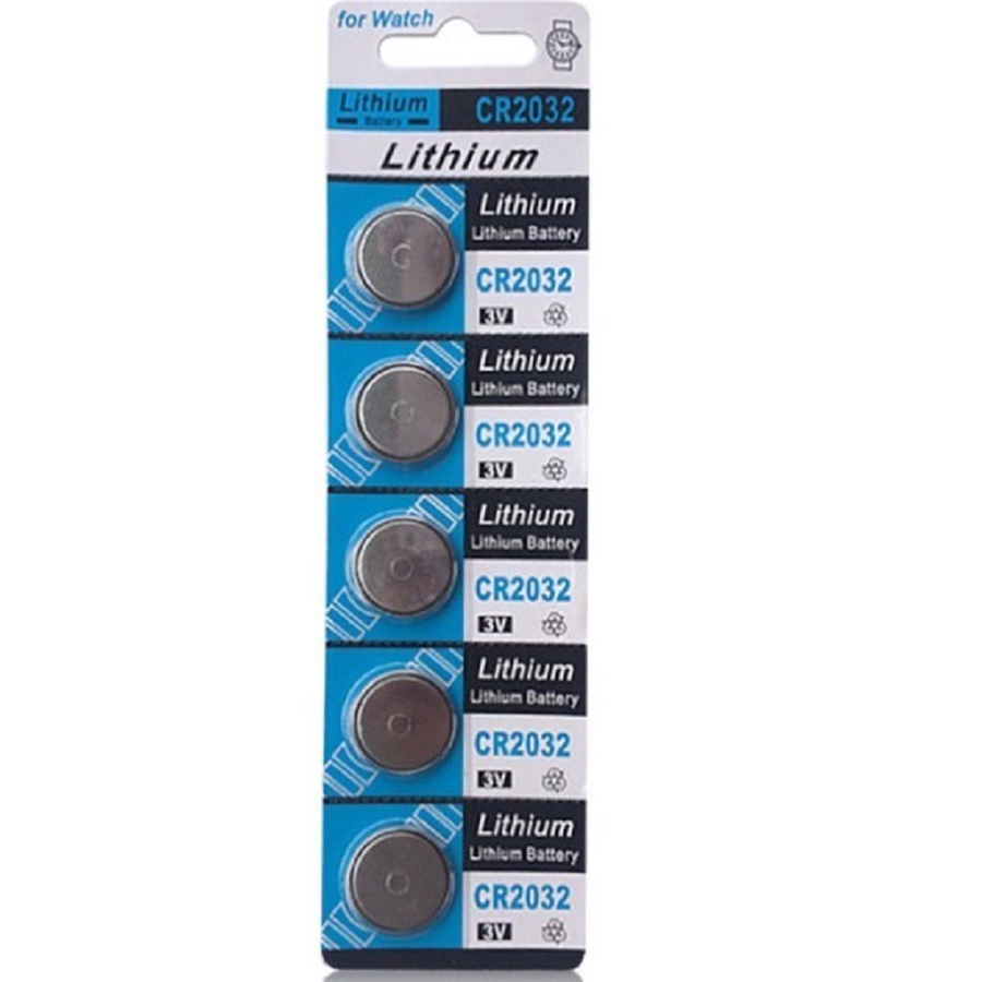 Baterai Batrai Kancing Coin CR2032 CR 2032 Beterai Jam Remot Mobil