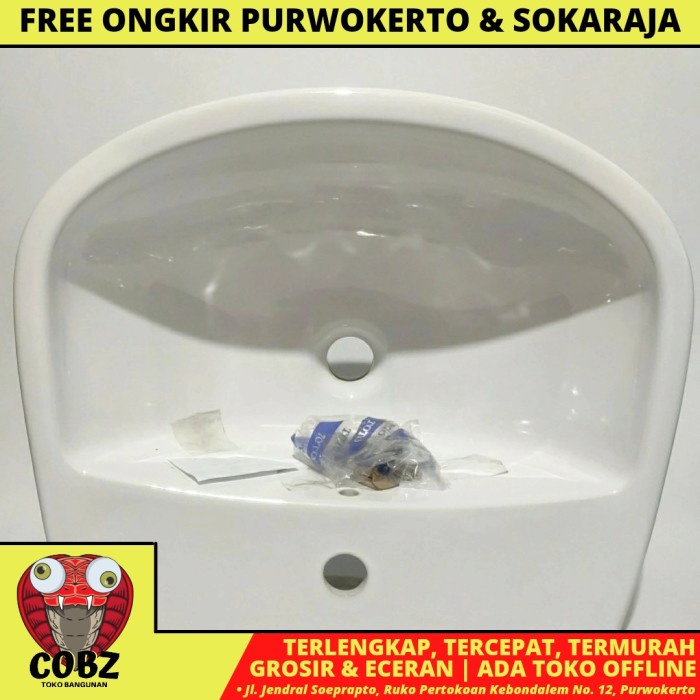 TOTO LW 247 WASTAFEL TEMPAT CUCI TANGAN KERAMIK PUTIH