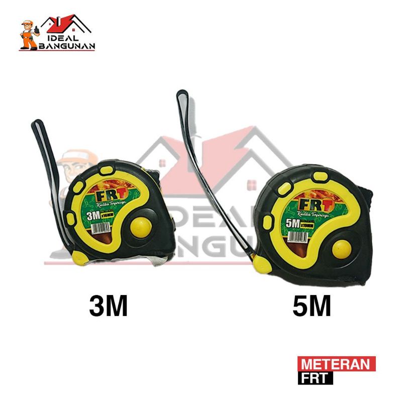[READY] METERAN FRT 3 METER 5 METER | METERAN FRT HITAM | METERAN MURAH | METERAN TAHAN LAMA | METER
