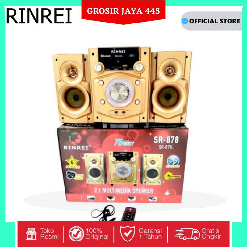 SPEAKER BLUETOOTH RINREI SR 878D