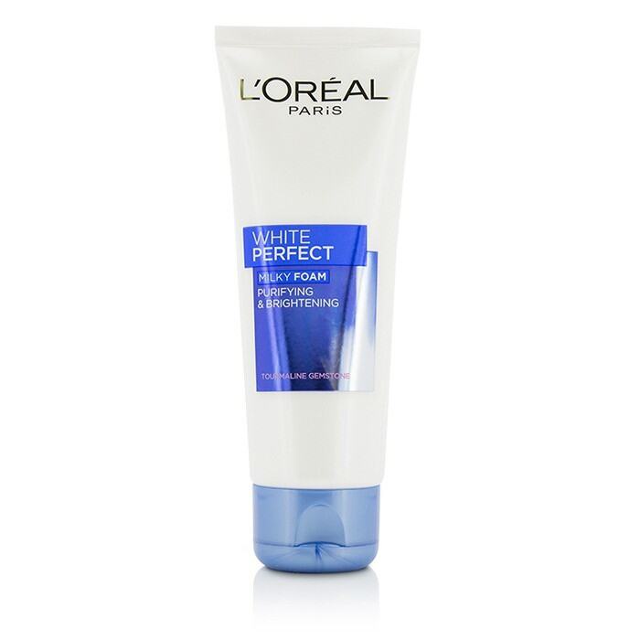 LOREAL PARIS AURA PERFECT MILKY FOAM PURIFYING AND BRIGTHENING SKIN CARE FACIAL WASH