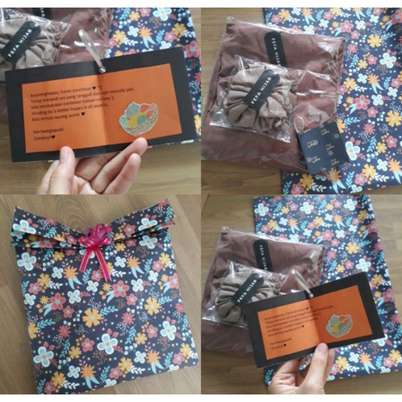 Kertas Kado (Free kartu ucapan)