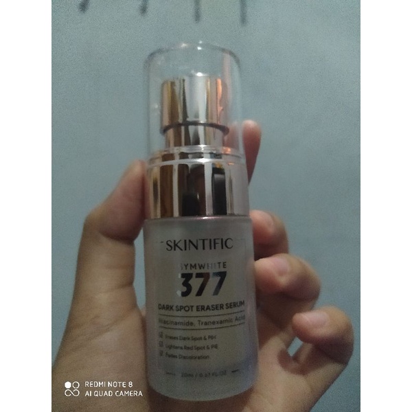 preloved serum skintific dark sport untuk flek hitam dan bekas jerawat