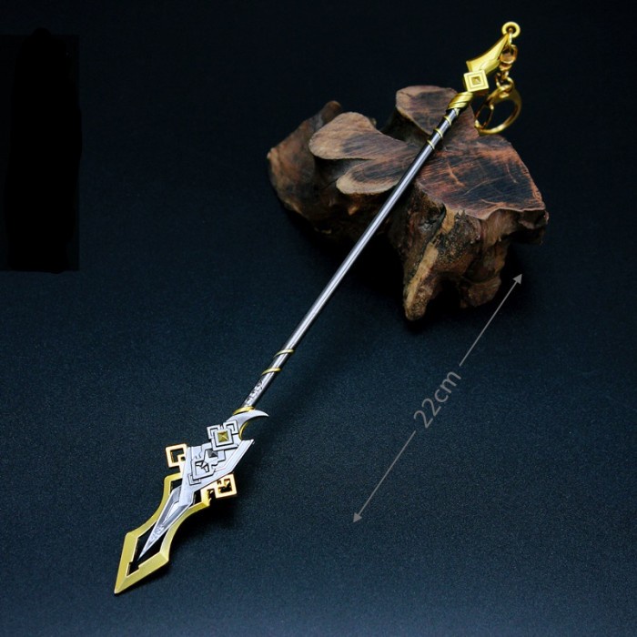 Genshin Impact Keychain / Gantungan Kunci Vortex Vanquisher 22 CM