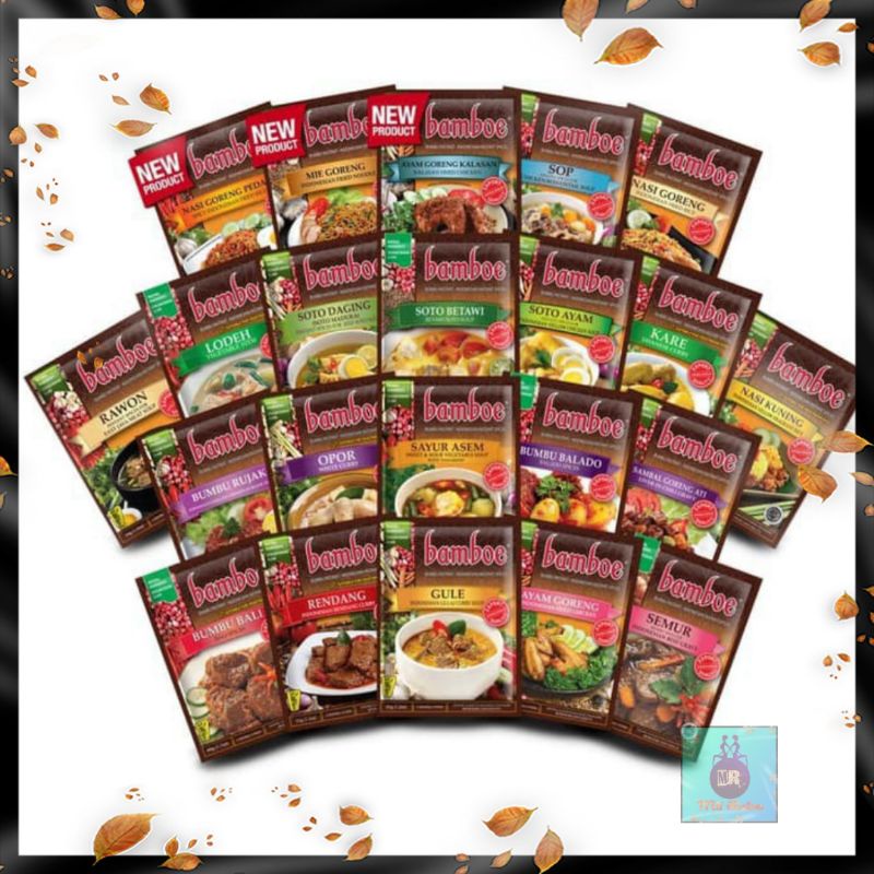 Jual Bamboe Bumbu Instant Gule Tongseng Soto Ayam Rendang Bumbu Balado Rawon Opor Sambel