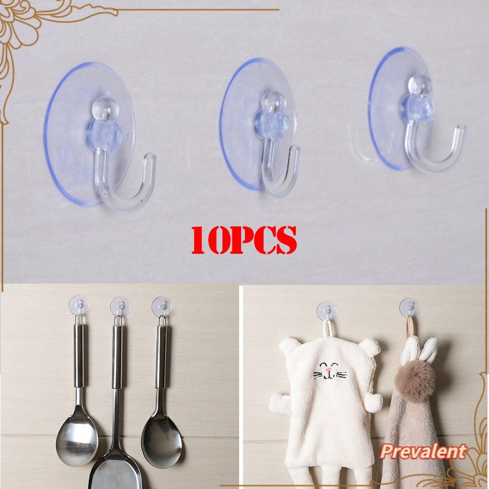 Preva 10pcs Suction Cup Rel Dapur Penyedot Kamar Mandi
