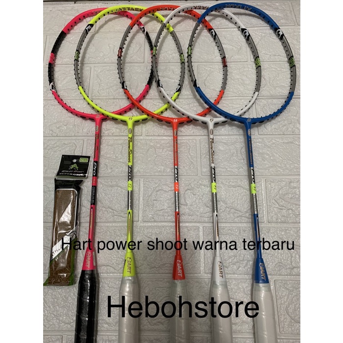 Raket Raket Badminton / Bulutangkis Raket Hart Powershoot Attack Original