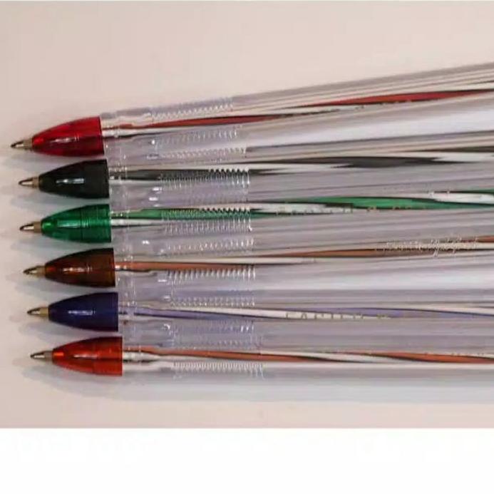 

╔║╗ FASTER Pen C-600 0.7mm black pulpen pena hitam 1Pack / 12Pcs