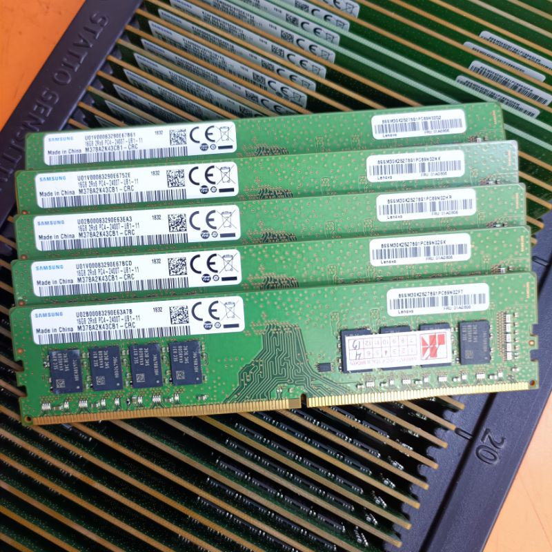 Memory Ram Server Ddr4 UDIMM 16gb Pc4 - 2400T SAMSUNG/ For DELL EMC T30/T40